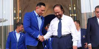 Sebut AHY Cocok Jadi Cawapres, Surya Paloh: Keputusannya Kewenangan Anies